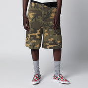 DAGGER Big Bags cargo Bermuda shorts with camouflage pattern