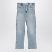 Frame Light-wash blue jeans in recycled cotton blend