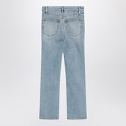 Frame Light-wash blue jeans in recycled cotton blend