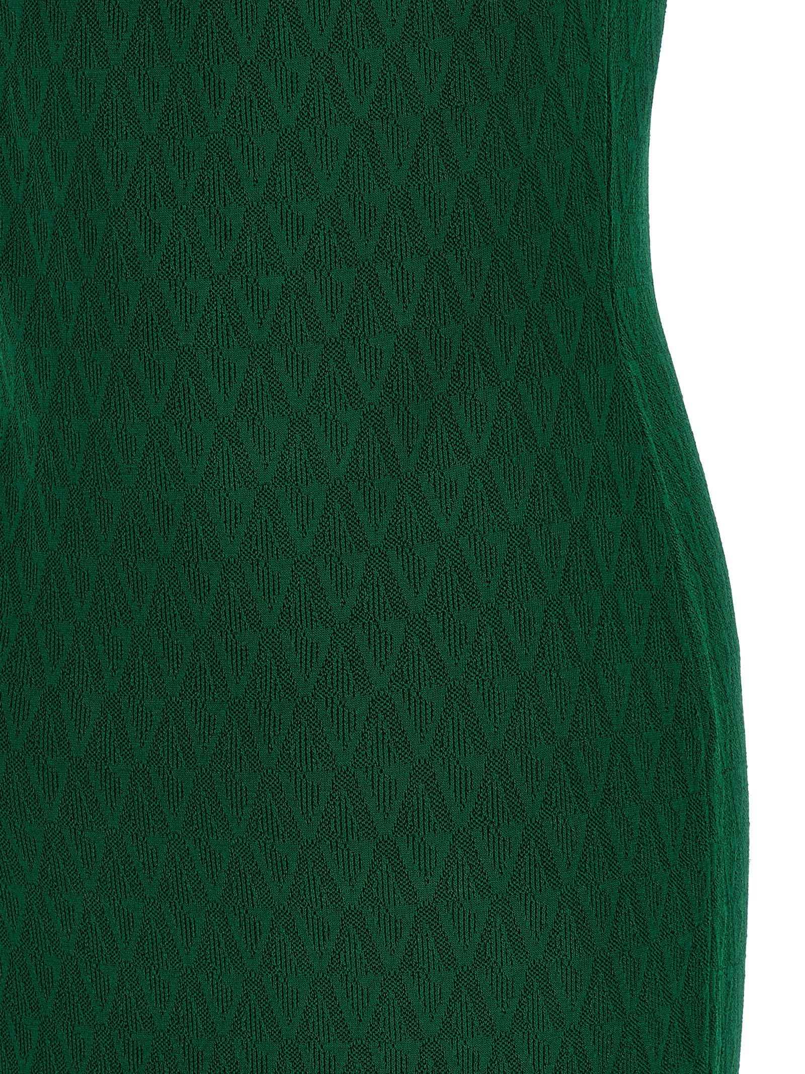 Versace Medusa '95 Green Midi Dress — Slim Fit