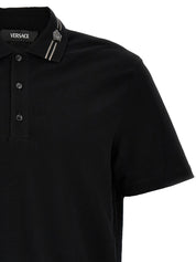 Versace Medusa Embroidery Polo Shirt