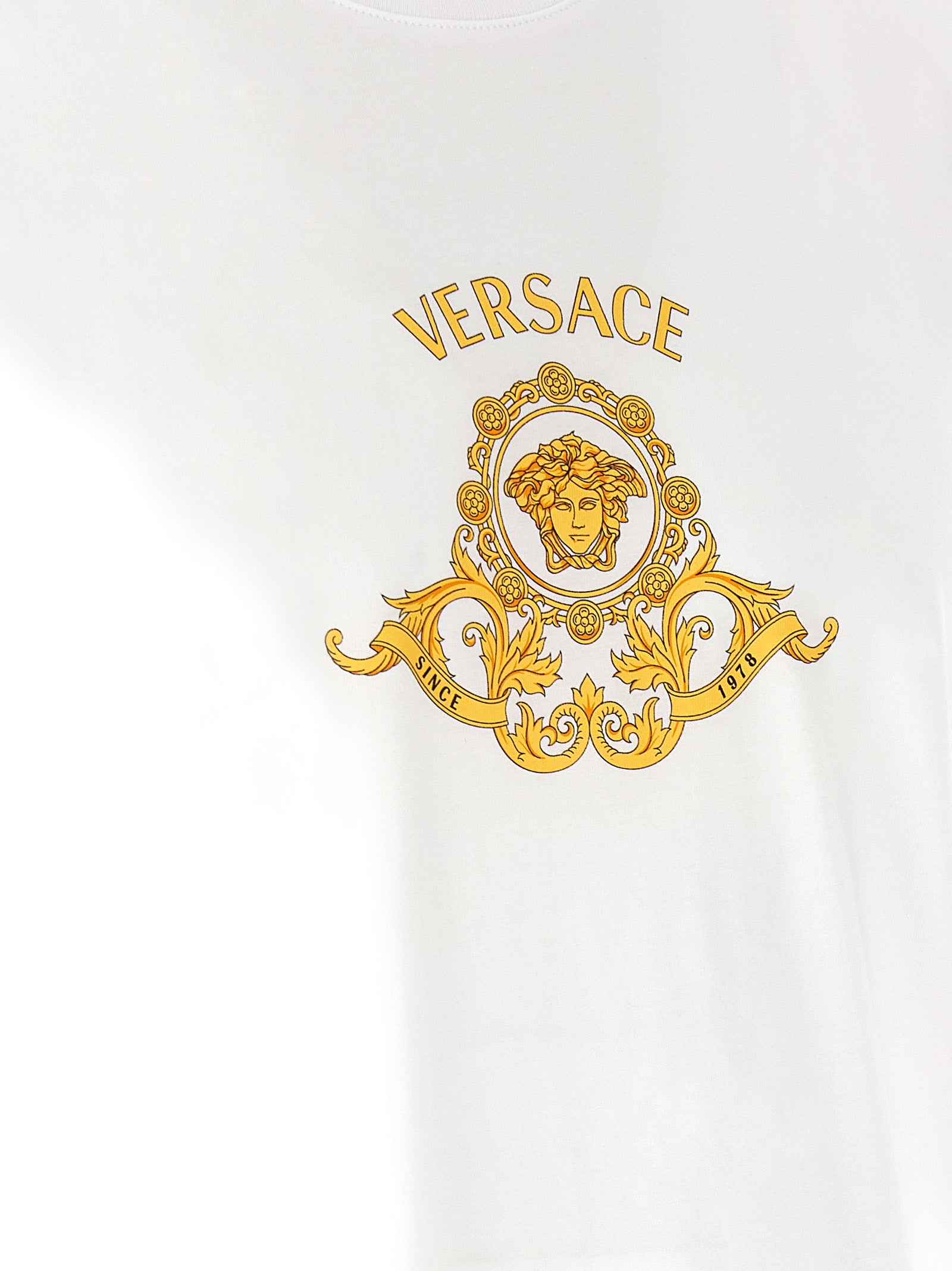 Versace Hall Of Heroes Crest T-shirt