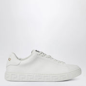 Versace White Greca nylon Sneakers