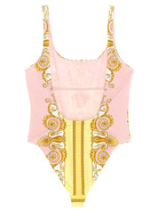 Versace One‑piece Swimsuit — Barocco Print, Women’s Beachwear