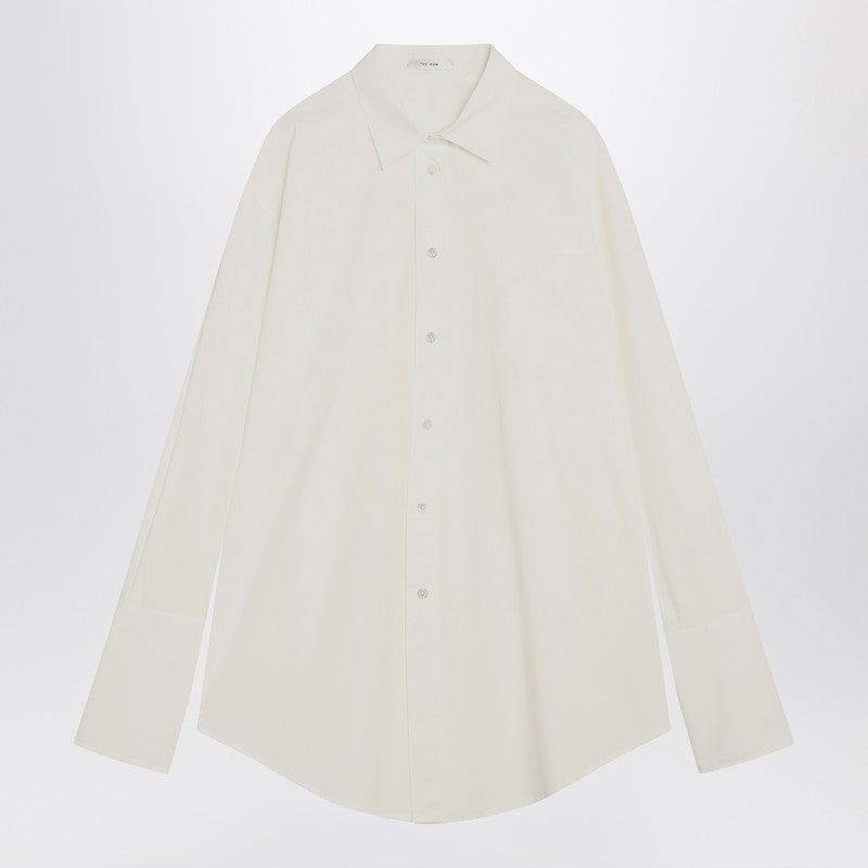 The Row Ment cotton shirt in White