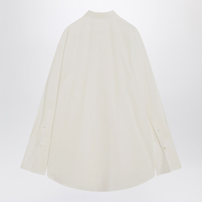 The Row Ment cotton shirt in White