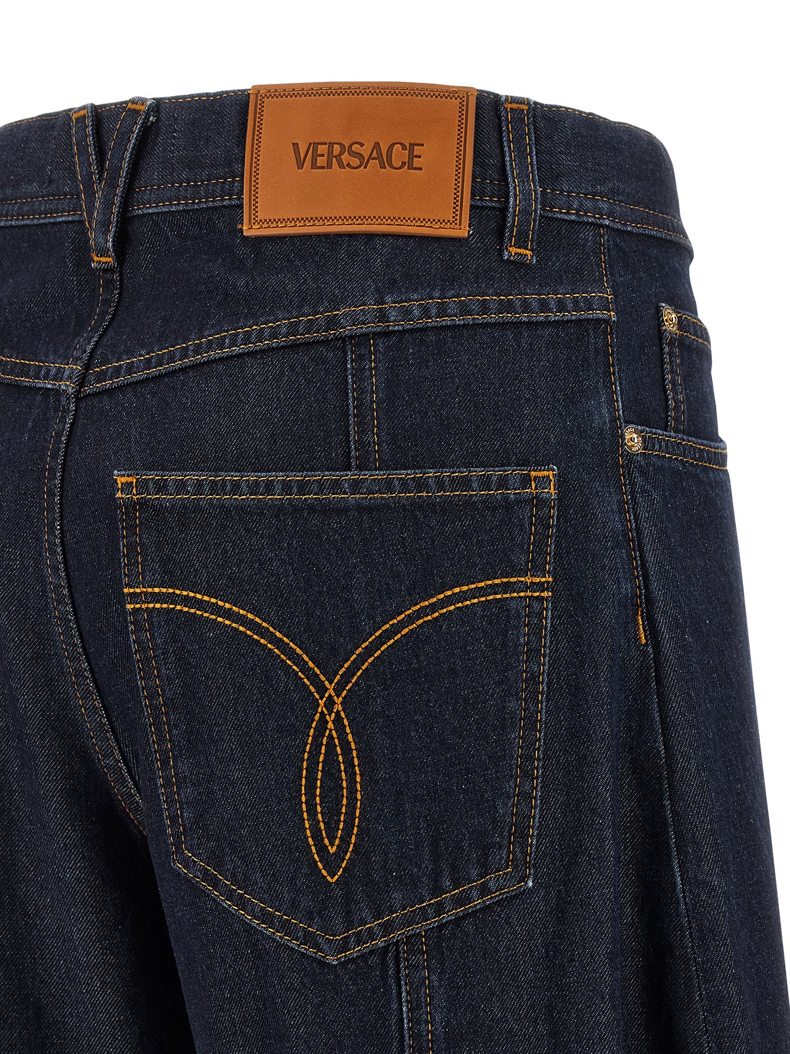 Versace Jeans — Soft Wash High‑Waist for Women