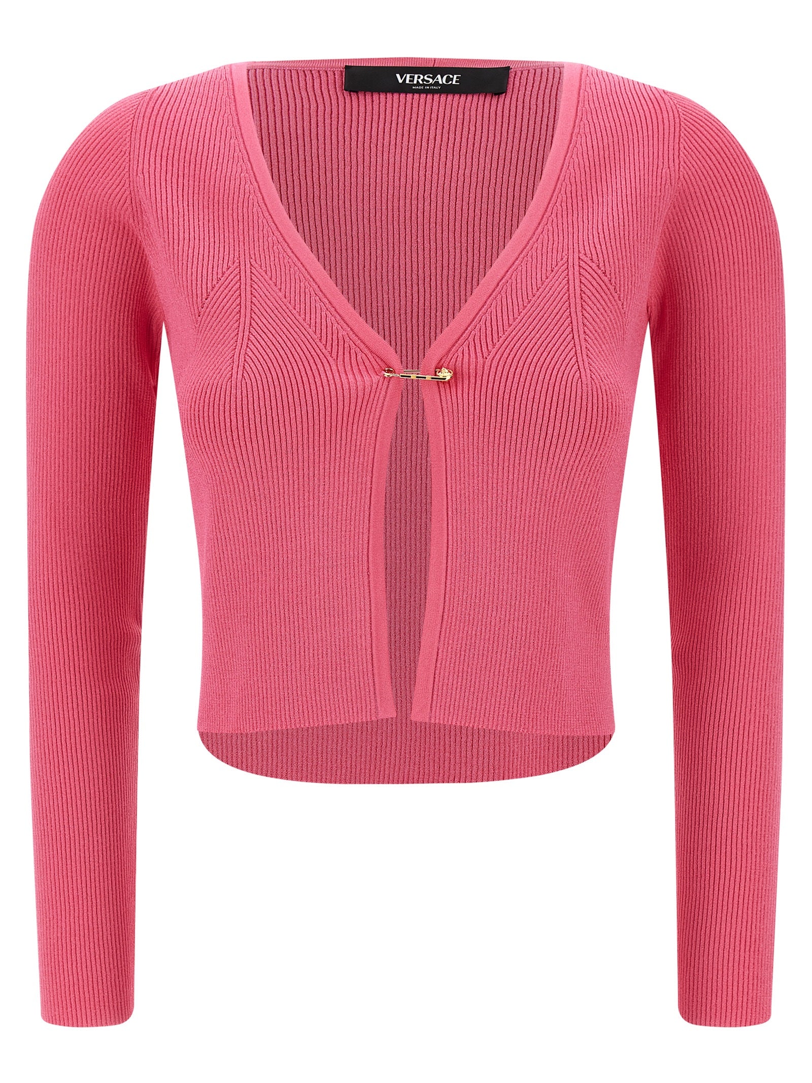 Versace Safety Pin Cardigan