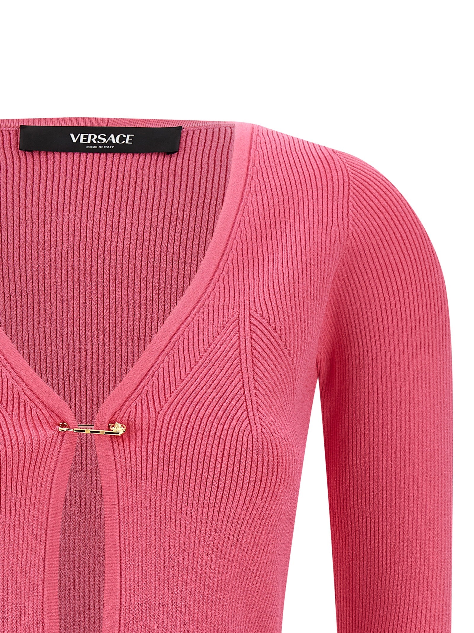 Versace Safety Pin Cardigan