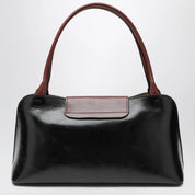 Versace Vivian East/West leather bag