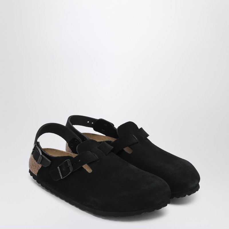 Mocassins Tokyo en daim noir Birkenstock