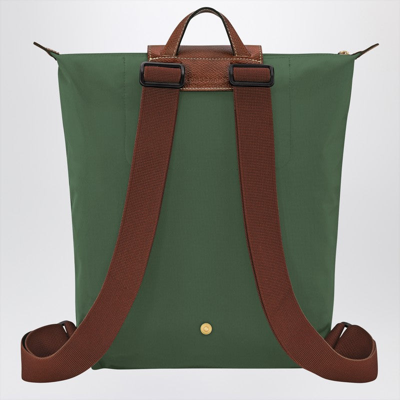 Longchamp M Le Pliage Original Green Backpack