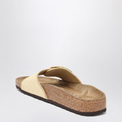 Chaussons Birkenstock Madrid Big Buckle en raphia