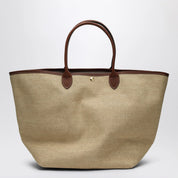 Longchamp Basket bag L Le Pliage artichoke brown