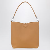 Longchamp M Le Roseau Walnut Hobo Bag in Calfskin
