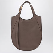 Longchamp Cabas XL Le Foulonné en cuir de veau taupe