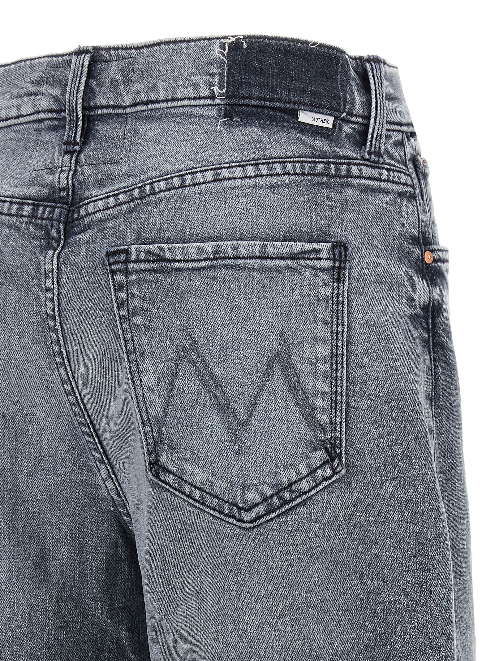 Mother The Ditcher Roller Sneak Jeans