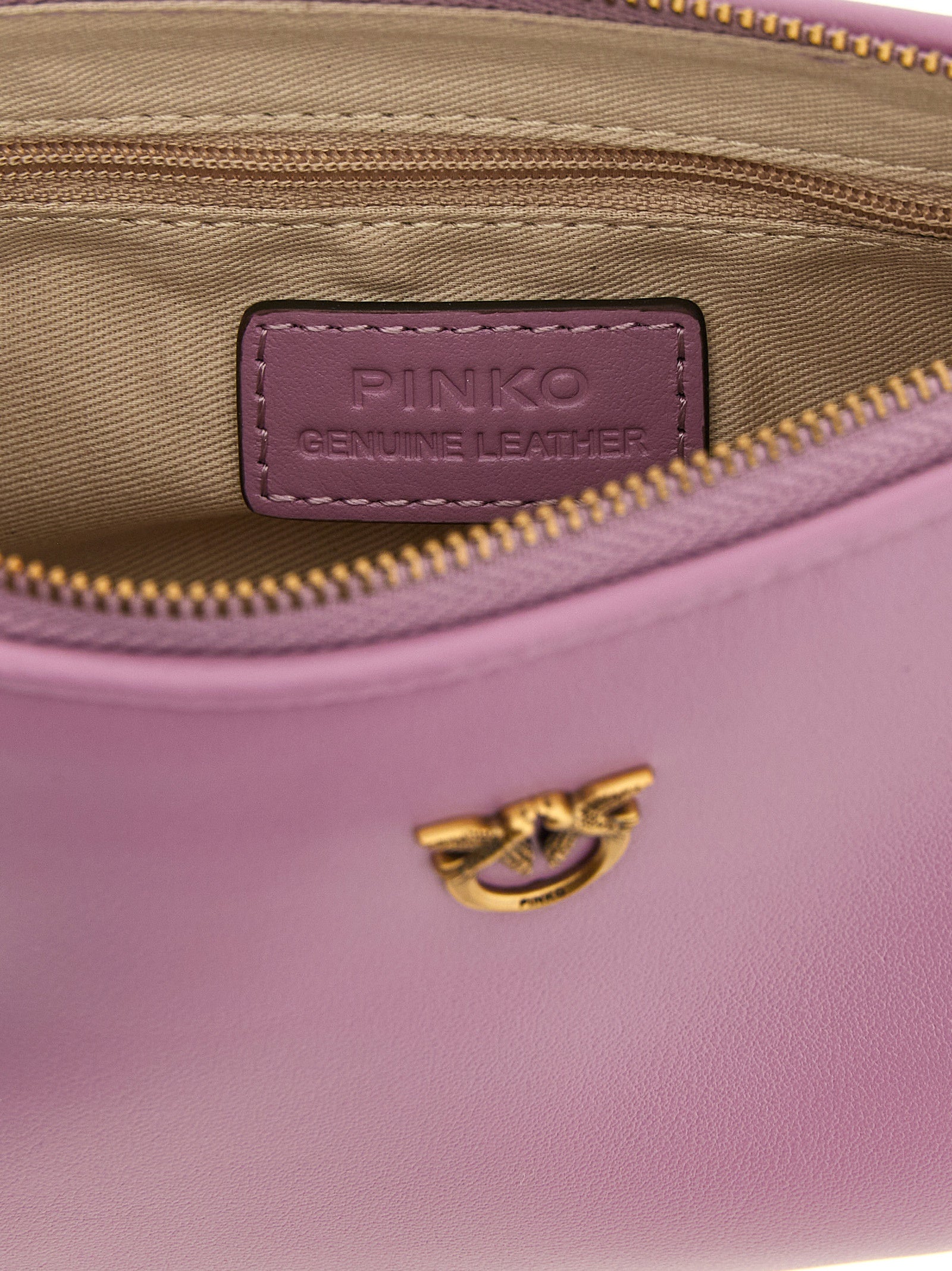 Pinko Half Moon Baguette Mini Crossbody Bag