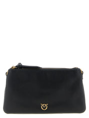 Pinko Small ‘mini Double’ Crossbody Bag — Black, €295