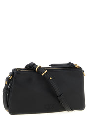 Pinko Small ‘mini Double’ Crossbody Bag — Black, €295