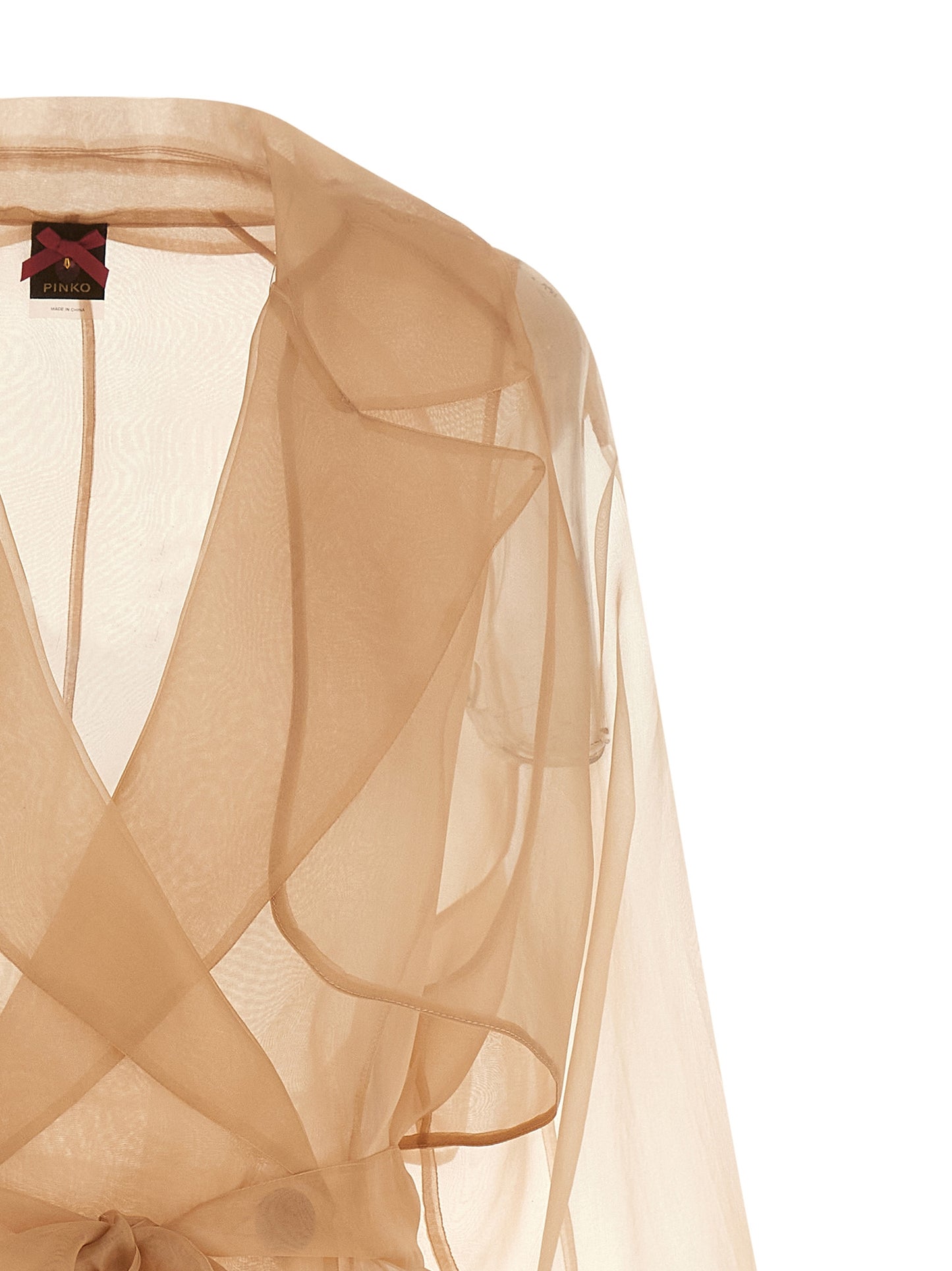 Pinko Pink Cocco Trench Coat for Women — Luxury Coat
