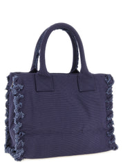 Pinko Medium Beach Shopper Bag – Purple Canvas