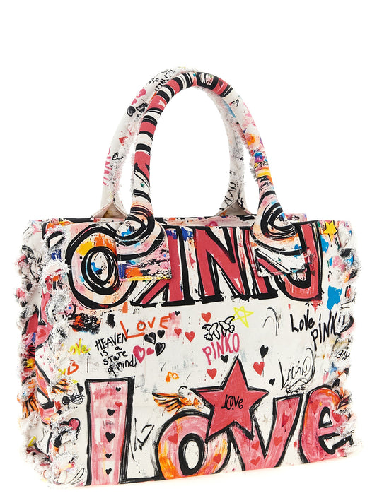 Pinko Medium Beach Shopping Bag — Shopper for Women