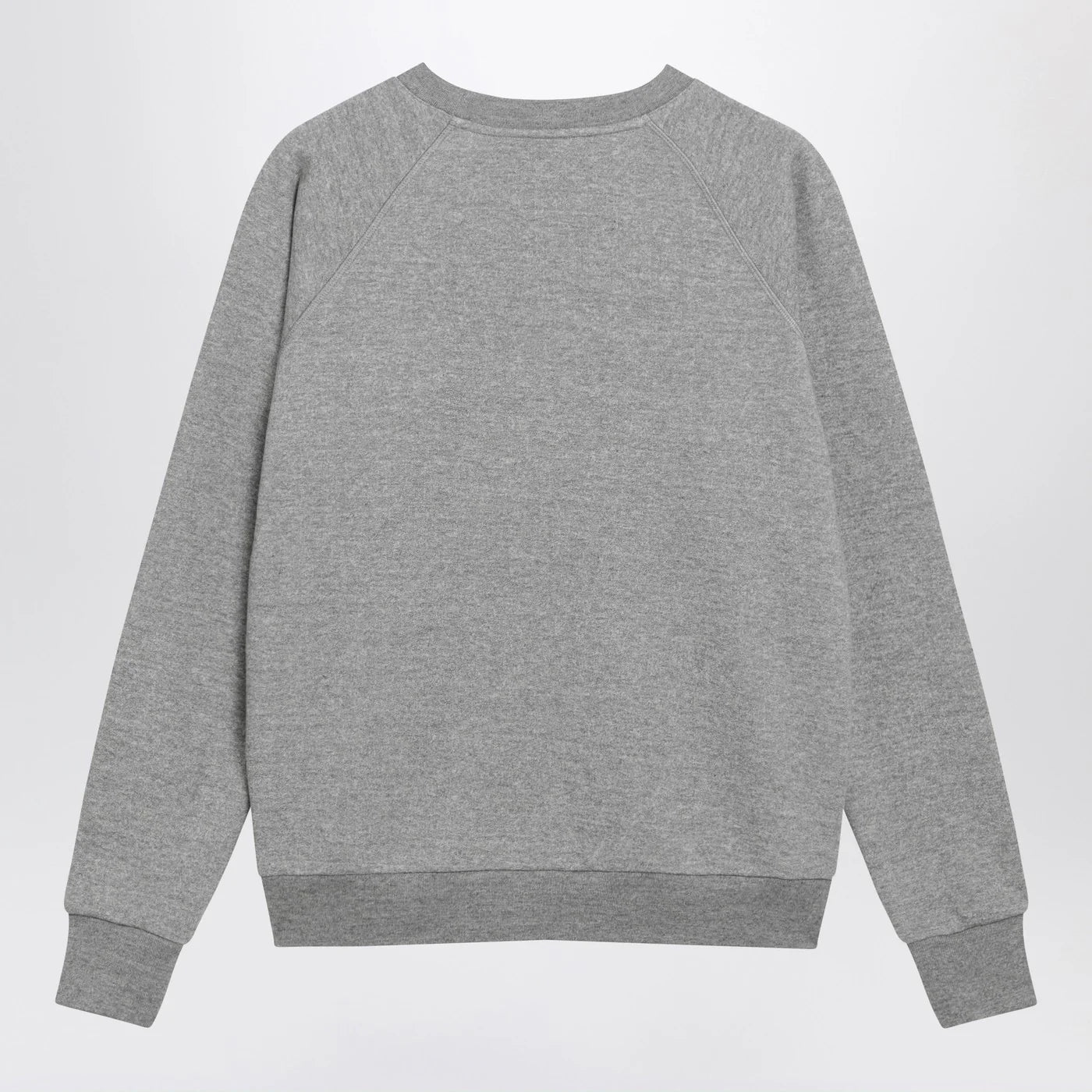The Row Eulalia sweatshirt in grey mélange cashmere blend