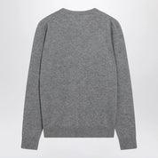 The Row Nian sweater in grey cashmere