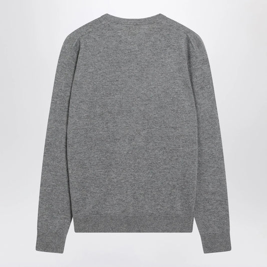 The Row Nian Grey Cashmere Sweater — Knitwear Luxury