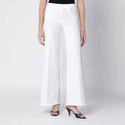 Mother White flared Fairest Of Them All jeans