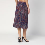Dries Van Noten Skirt in jacquard cotton-blend viscose