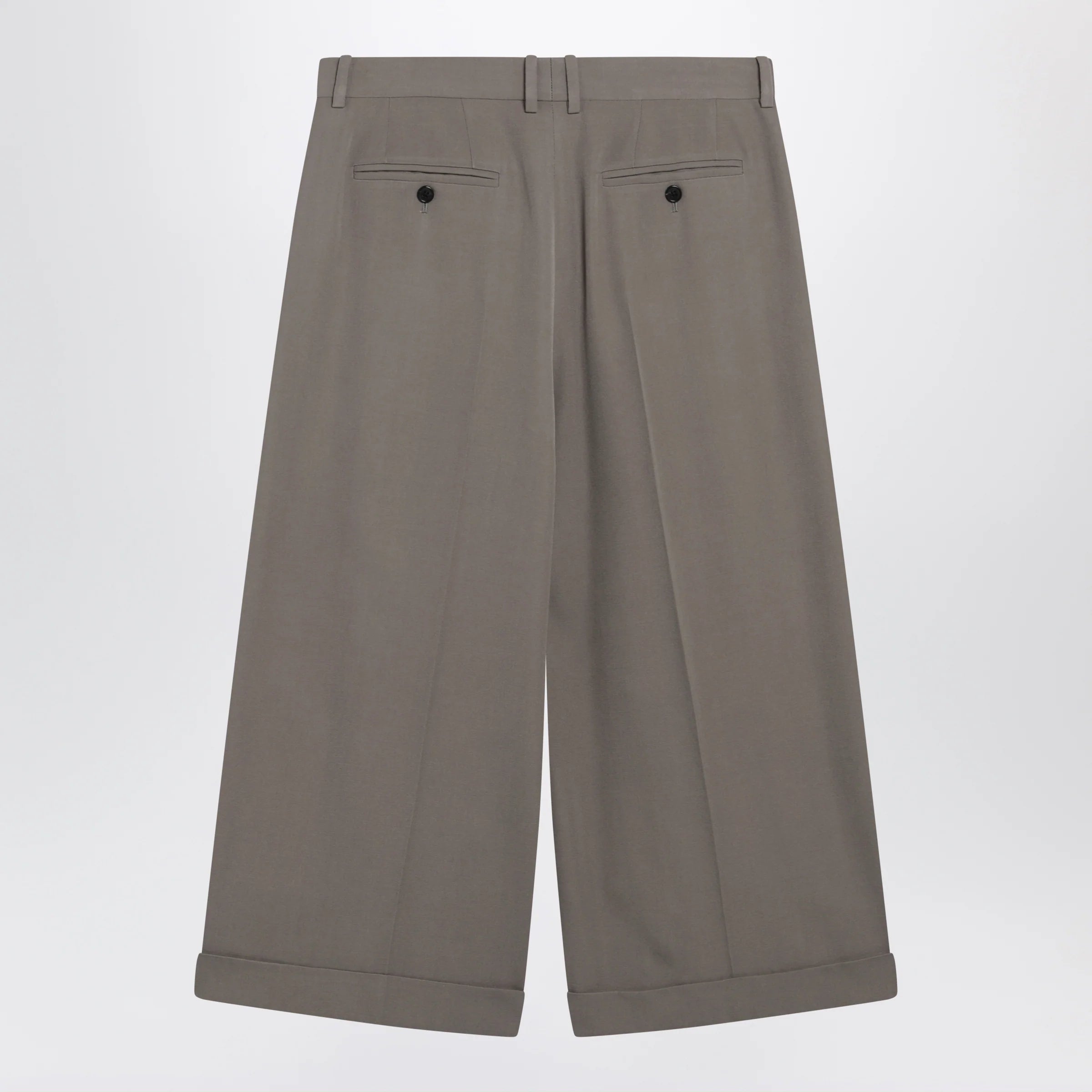The Row Dust cropped wool trousers