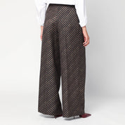 Dries Van Noten Palazzo pants with a pattern