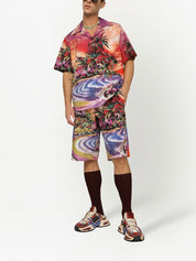Dolce & Gabbana Shorts MultiColour cotton bermuda