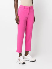 MMK Trousers Fuchsia cropped tailored