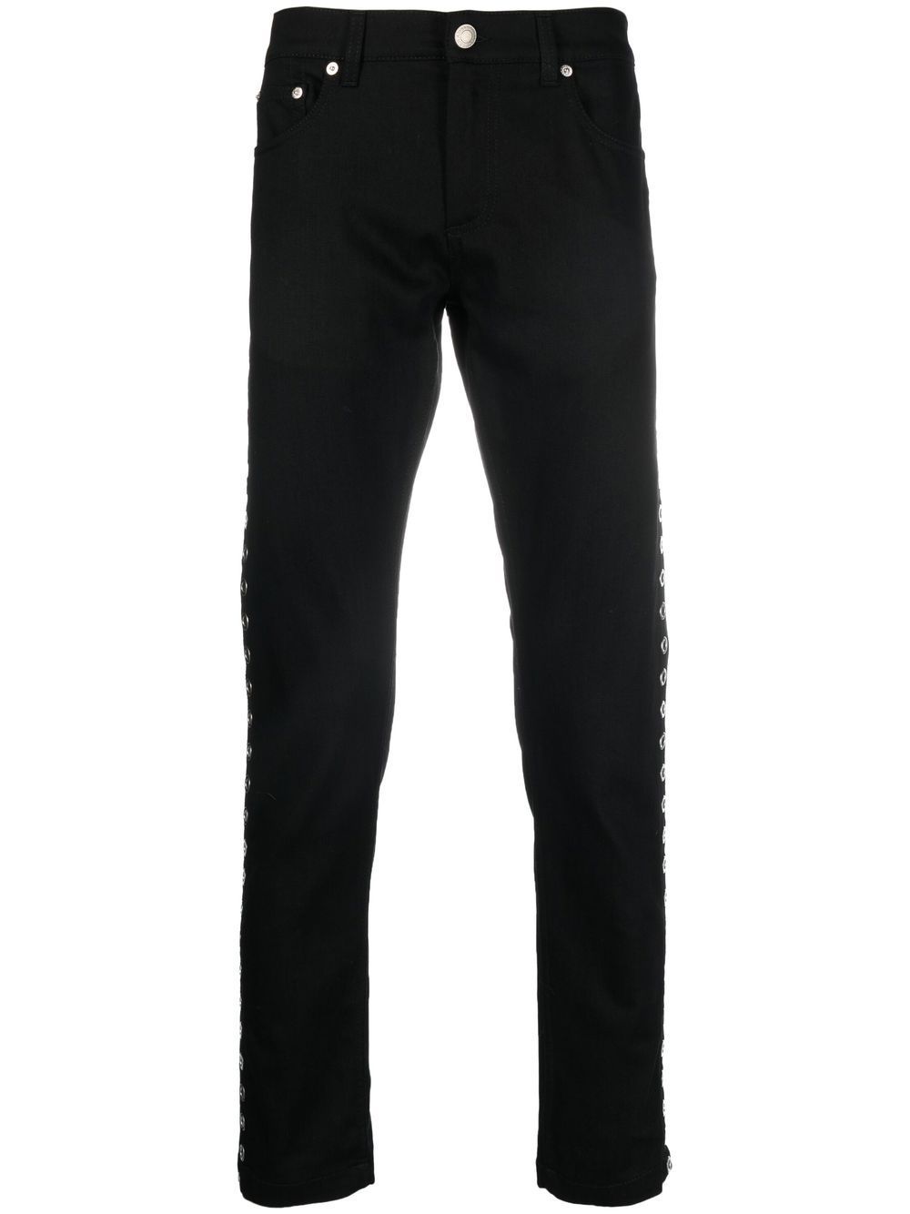 Jean skinny taille mi-haute Alexander McQueen en coton stretch