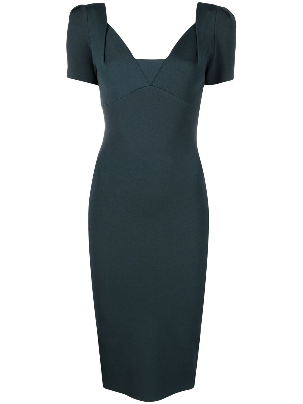 Robe mi-longue à épaules dénudées Pre Roland Mouret