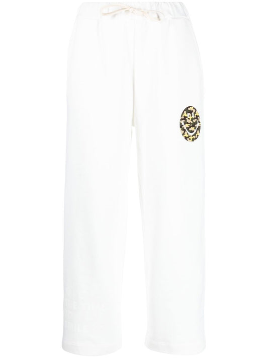Joshua Sanders Trousers White — Tailored Wide‑Leg Comfort