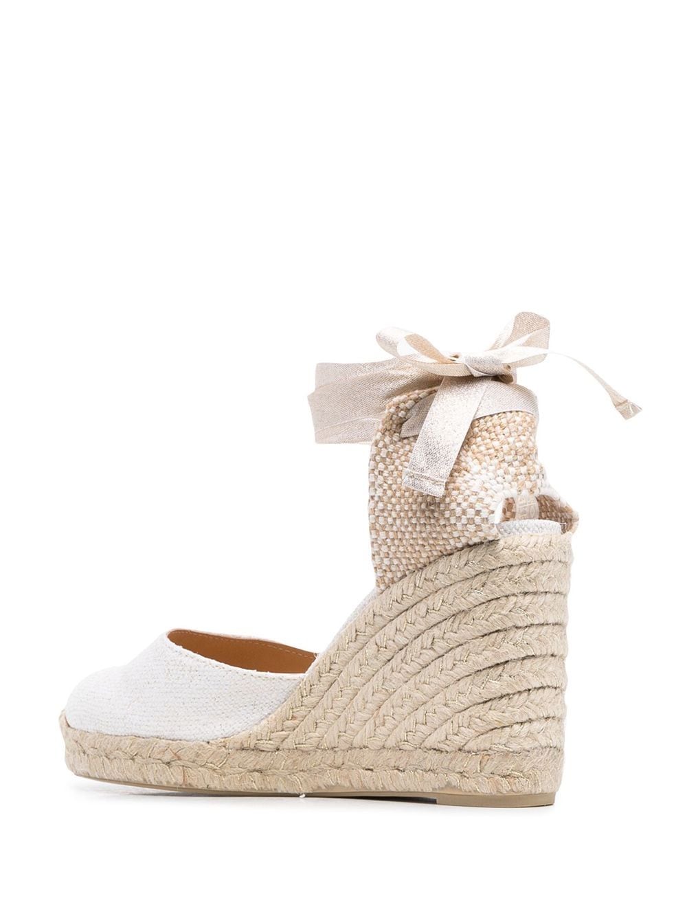 Castañer Castaner Flat shoes in White Raffia