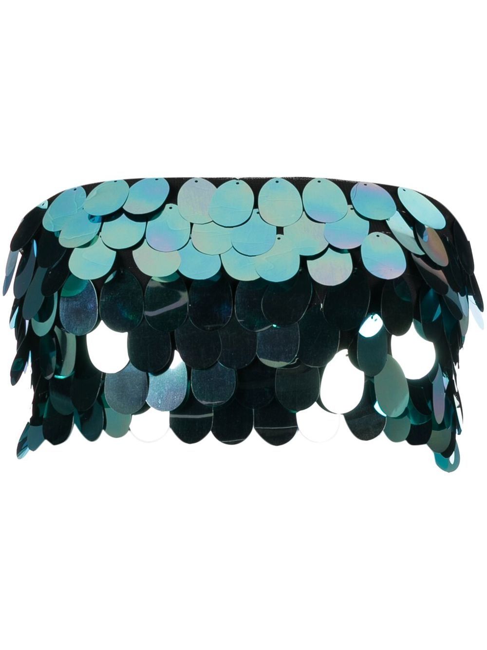 Los nuevos llegados de Ilkyaz Ozel Top Bandeau con lentejuelas azules