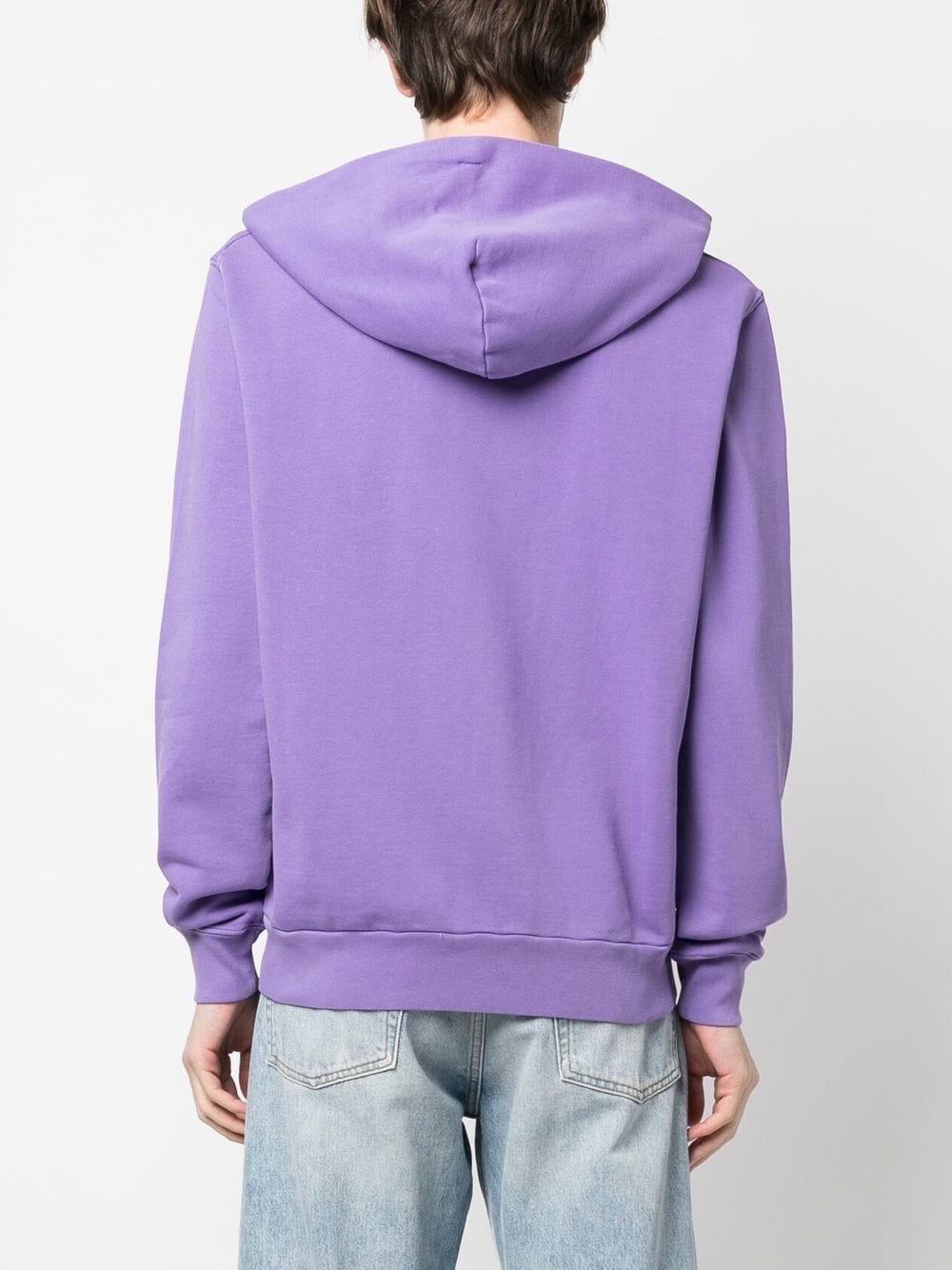 Purple Cotton Hoodie — Autry Sweaters