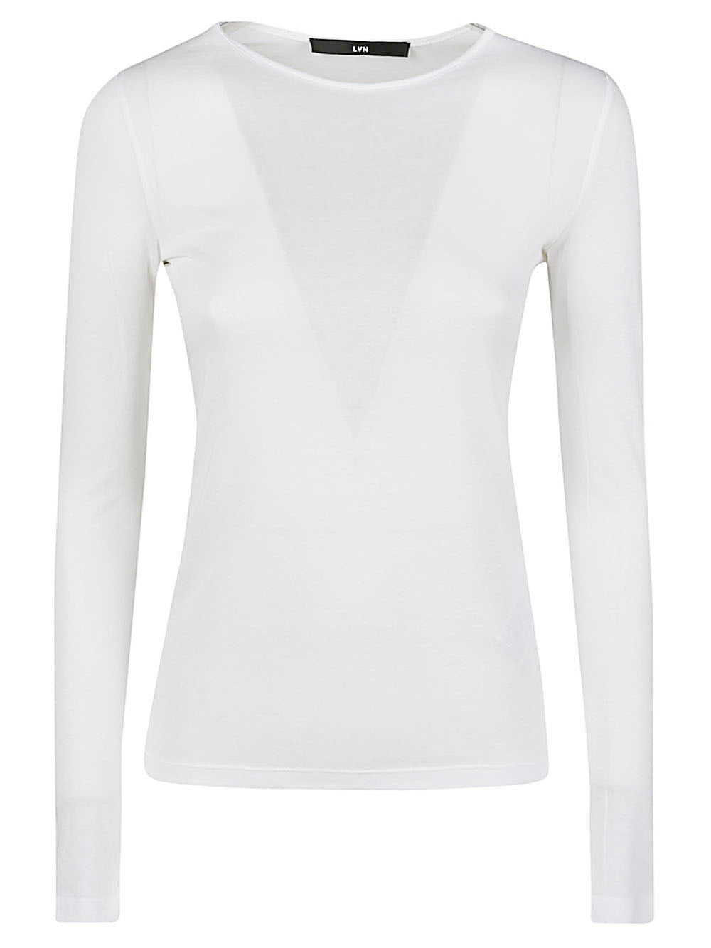 Liviana Conti White Cotton-Blend T-Shirts & Polos