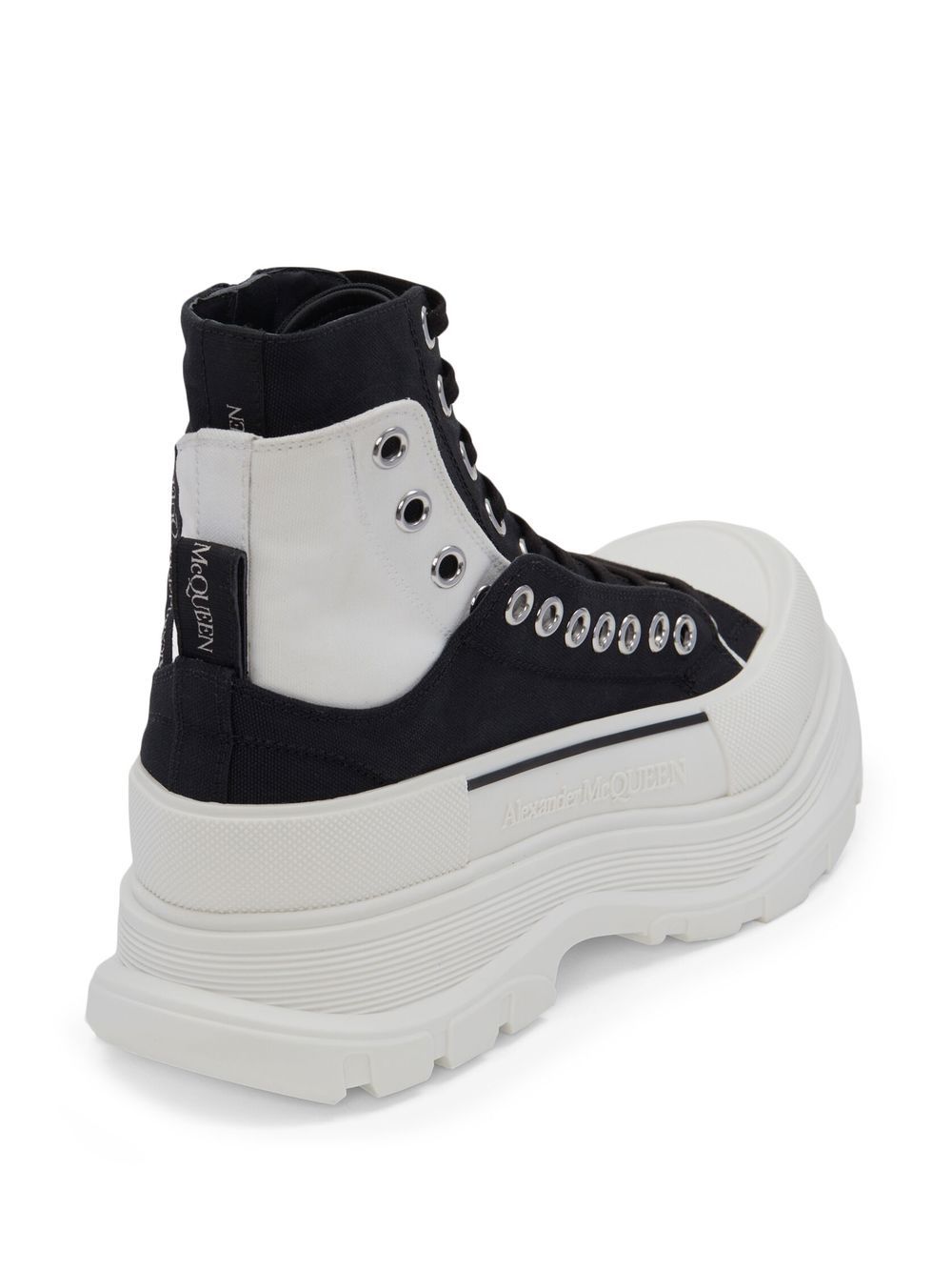 Alexander McQueen Boots Black — Tread Slick Ankle Boots