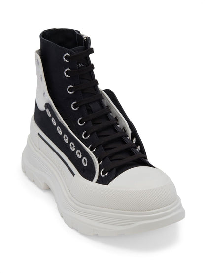 Alexander McQueen Boots Black — Tread Slick Ankle Boots