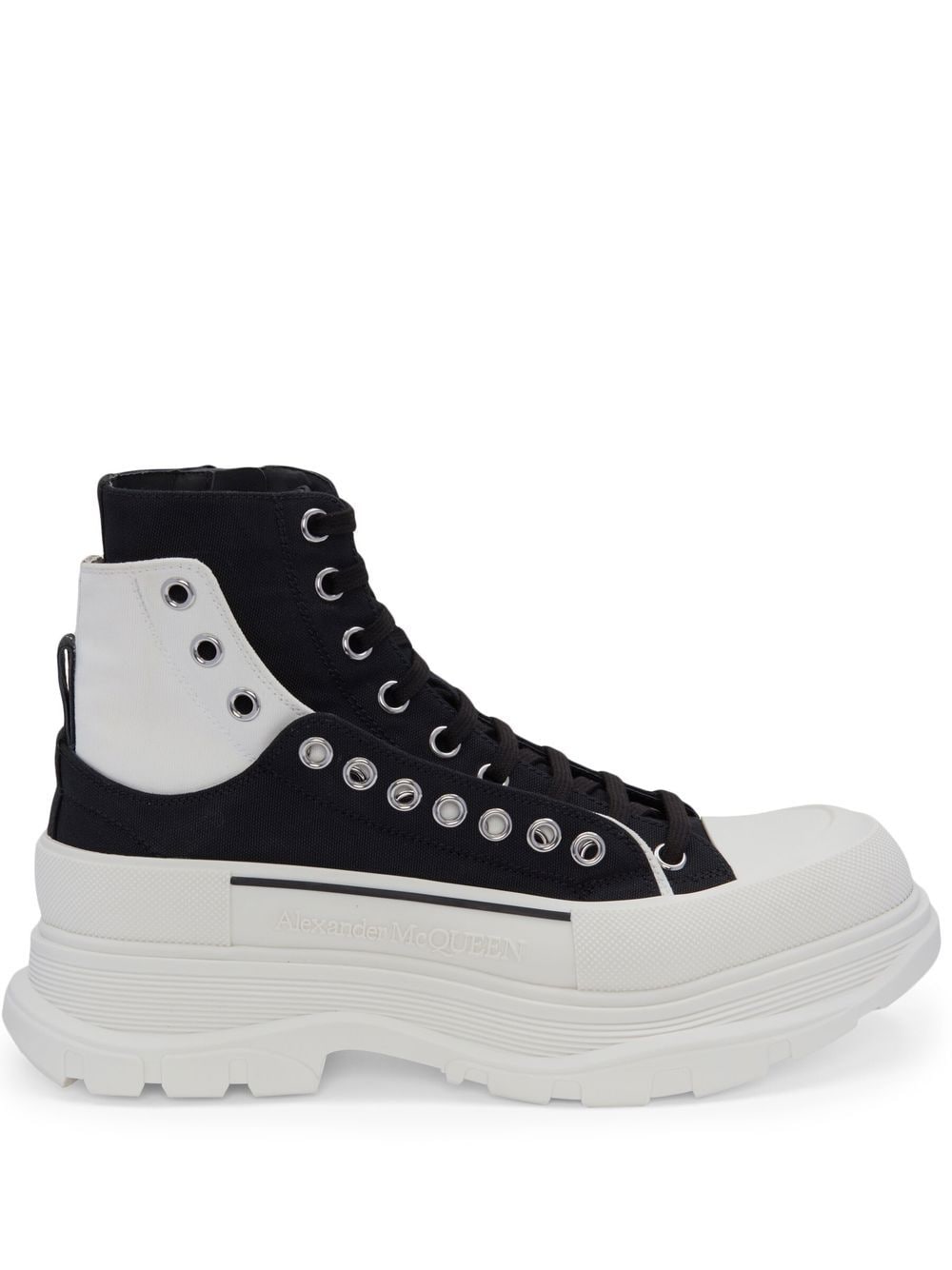 Alexander McQueen Boots Black — Tread Slick Ankle Boots