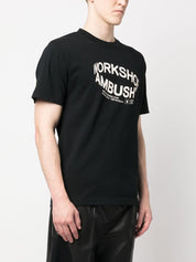 Ambush T-shirts and Polos Black cotton logo-print