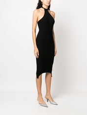 Courreges Pre Dresses Black halterneck bodycon