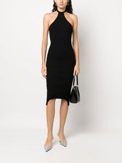 Courreges Pre Dresses Black halterneck bodycon