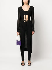 ANDREĀDAMO Suéteres Andrea Adamo Cárdigan negro